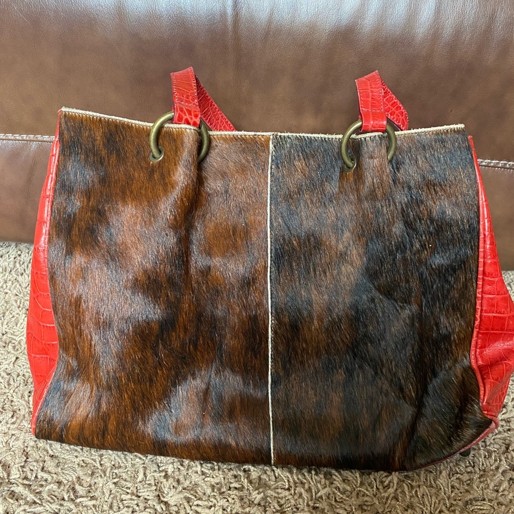 Maurizio Taiutu cowhide Tote bag